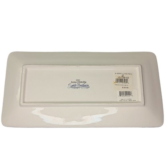 Vintage Anne Ormsby Santa Barbara Bistro Platter and Three Plates - Picture 10 of 13